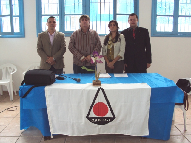 Mesa Principal Drs. Rubens Neto, Reynaldo Tavares, Adriana Dumas e Joviano Crespo