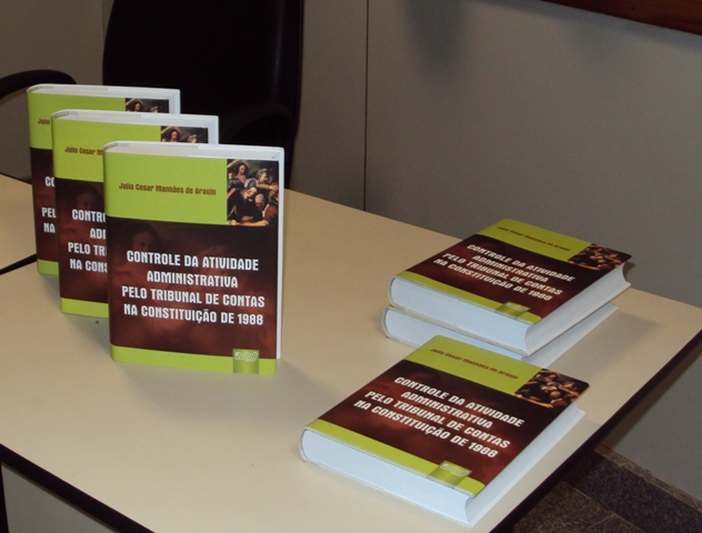 Lançamento do livro "Controle da Atividade Administrativa pelo Tribunal de Contas na Constituição de 1988"