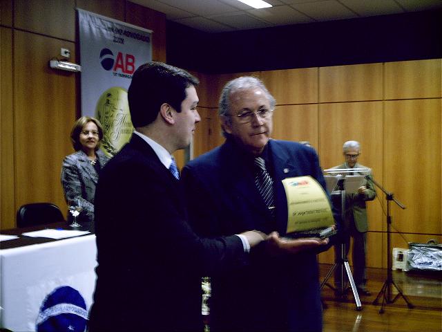 CERIMONIA DE ENTREGA DE TROFEU XIX SEMANA DO ADVOGADO