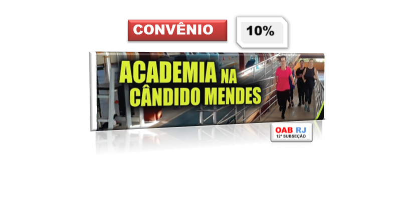 Novo convênio: Acadêmia na Candido Mendes