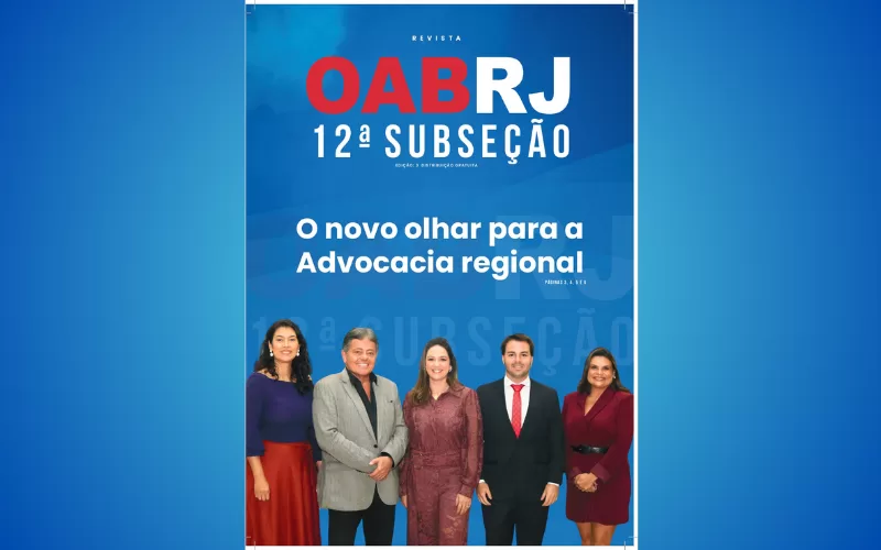 Capa da Revista da OAB - 12ª Subseção - Edição 04