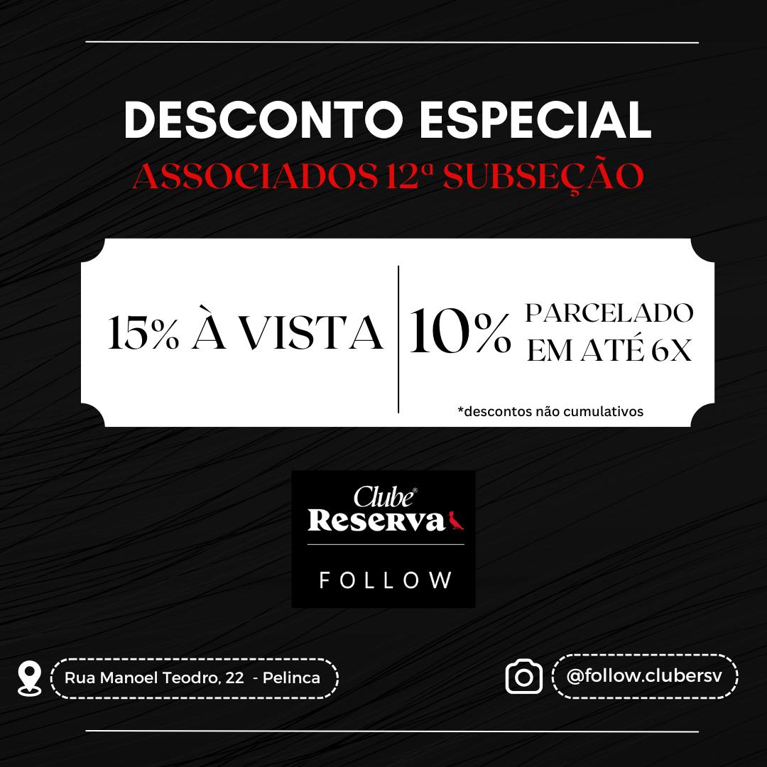 FOLLOW CLUBE RESERVA