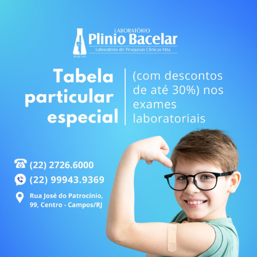 PLINIO BACELAR - EXAMES LABORATORIAIS