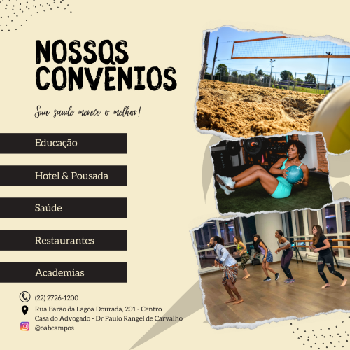 NOSSOS CONVENIOS