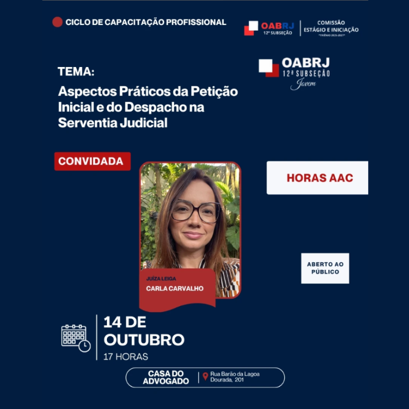 ASPECTOS PRÁTICOS DA PETIÇÃO INICIAL E DO DESPACHO NA SERVENTIA JUDICIAL