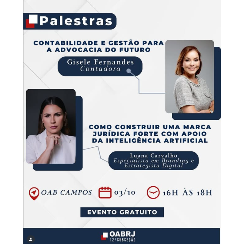 CONTABILIDADE E GESTÃO PARA A ADVOCACIA DO FUTURO 