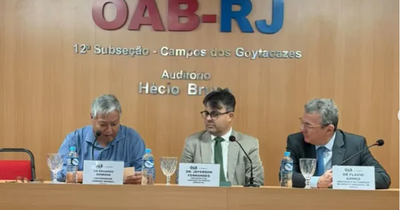 12ª Subseção da OAB-RJ e UCAM realizam IV Seminário sobre Direito, Gestão da Cidade e Políticas Públicas