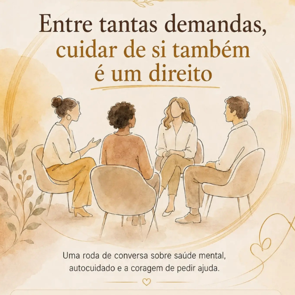 Setembro Amarelo: OAB Campos promove roda de conversa sobre saúde mental e autocuidado