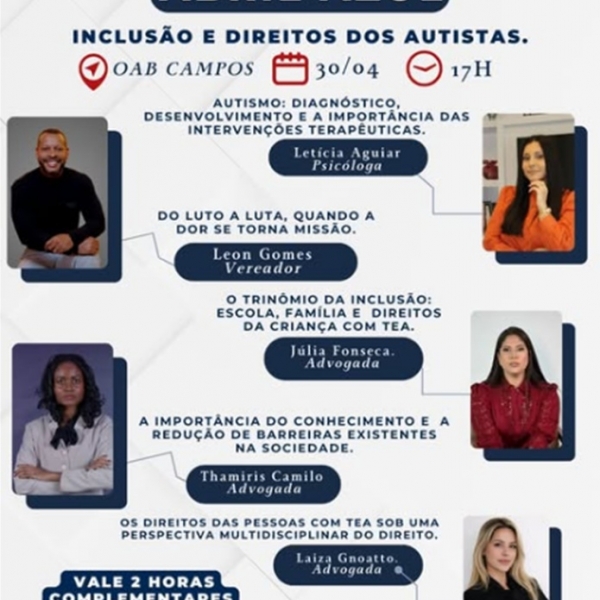 Abril Azul é mais do que uma campanha: é compromisso com inclusão, informação e direitos.