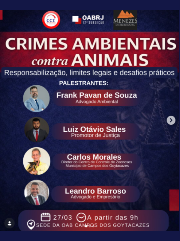 Crime ambiental contra animais