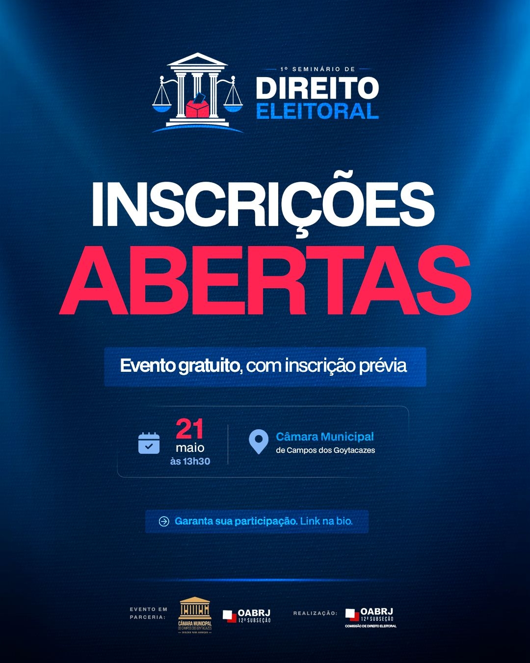 1º SEMINÁRIO DE DIREITO ELEITORAL